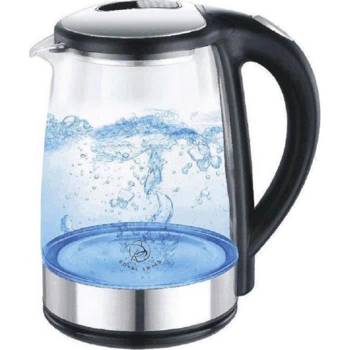 Bouilloire LED - Verres avec LED - Bouilloire 1,7 litre - 1500W