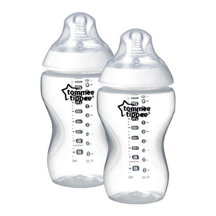 Tommee Tippee Biberons Closer to Nature 340mlx2