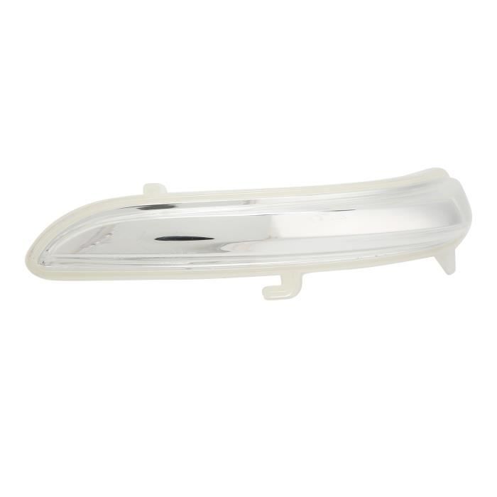 Couvercle de Clignotant Indicateur de Rétroviseur Latéral Lentille Transparente Remplacement pour Peugeot 208 auto feu Droit