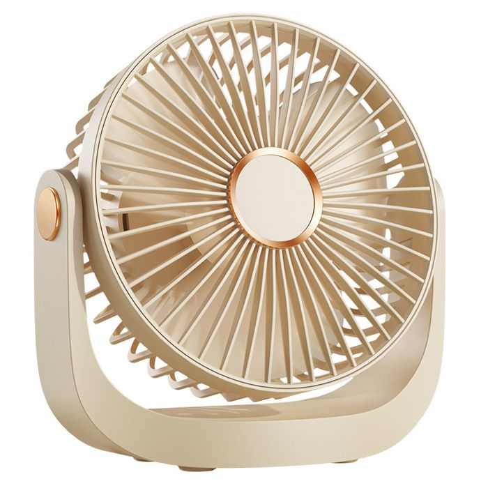 Ventilateur portable - KZQ - Ultra silencieux - 5 vitesses - USB - 360° réglable - Kzq