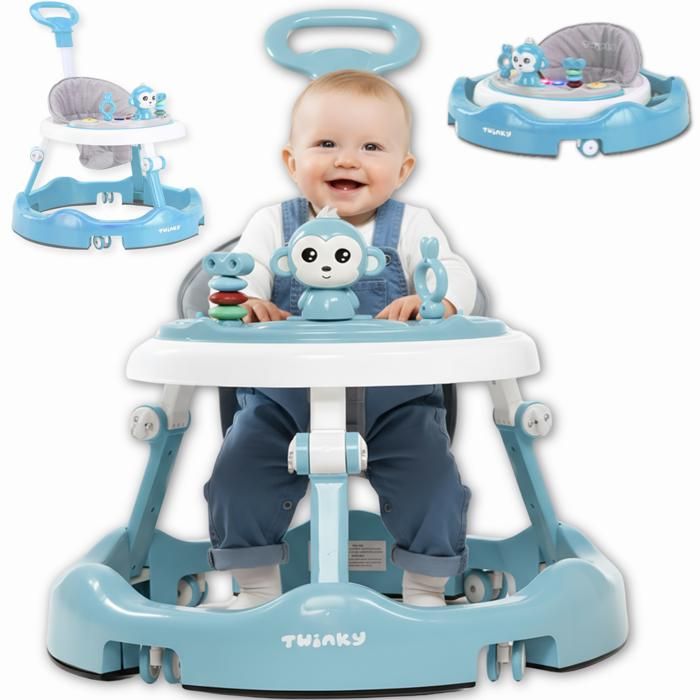 Baby Walker Trotteur Jouet BÃ©bÃ© Trotteur Bébé,Bois Chariot De