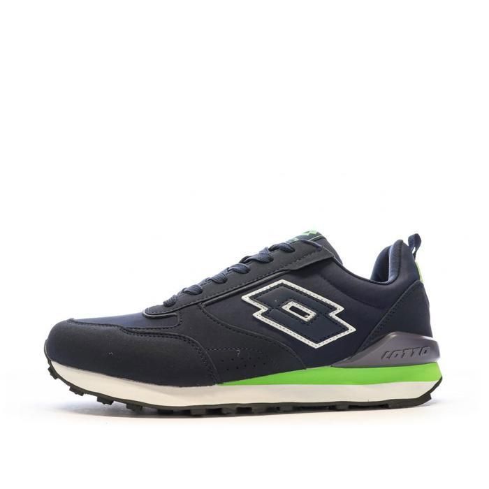 Lotto Baskets Marine/Vert Homme Lotto Twenty 5