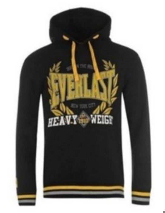 Sweat à Capuche Everlast Full Zip – Taille 2XL Slim, Bleu, Neuf Avec étiquettes