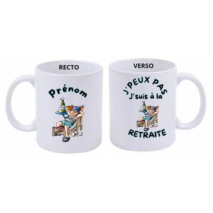 Mug Personnalisé J'peux Pas J'ai Natation - Mug Céramique - Tasse Classique Personnalisable - Résiste Au Micro Ondes Et Lave Vaisselle