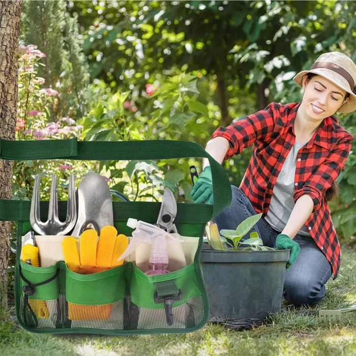 SURENHAP Outils de jardinage sacs à ceinture Outils de jardinage sacs de ceinture oxford tissu piscine moteur Couleur assortie
