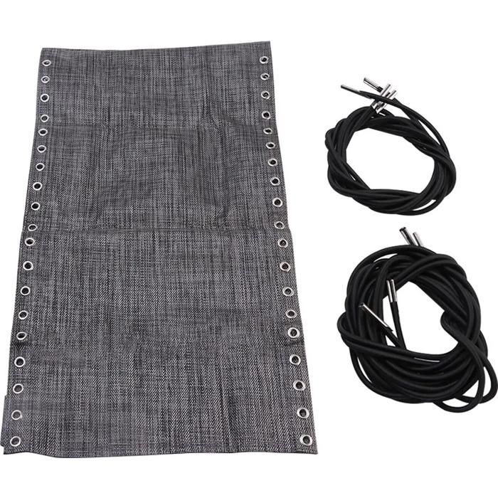 Tissu en maille de remplacement - YYV - Chaise longue à gravité zéro - Gris foncé - 160 x 43 cm - 200 lb