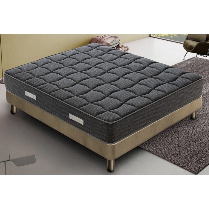 Matelas Mousse 150x200 cm BLACKMOON - Accueil Mémoire De Forme - Epaisseur 30 Cm Matelas Mousse 150x200 cm BLACKMOON - Accueil Mémoire De Forme - Epaisseur 30 Cm