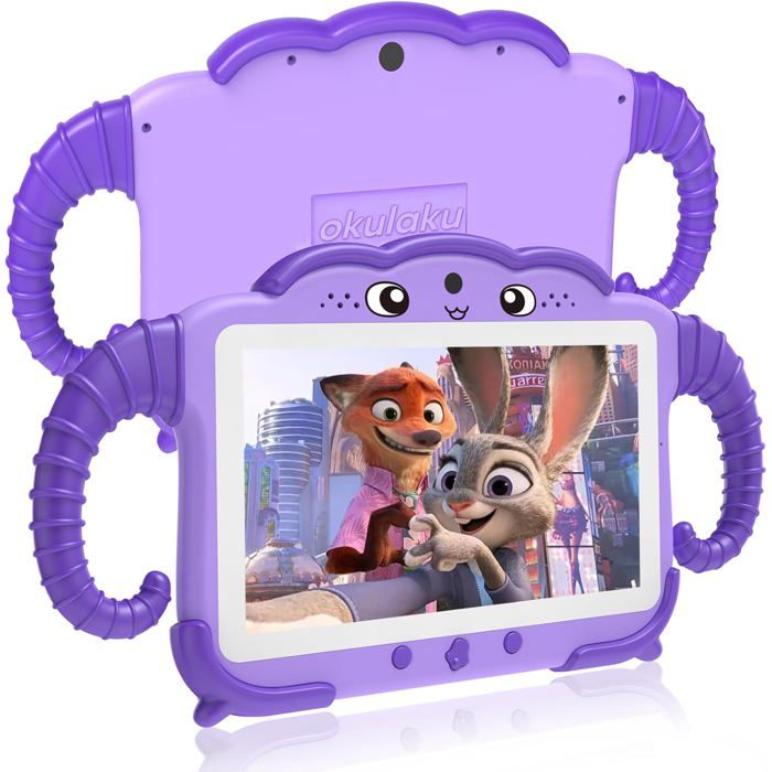 Tablette Enfants 7 - Android 11 - 32 Go ROM - 2 Go RAM - WiFi - Contrôle Parental Tablette Enfants 7 - Android 11 - 32 Go ROM - 2 Go RAM - WiFi - Contrôle Parental
