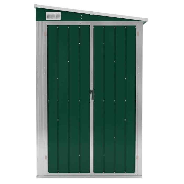 En PromotionAbri de jardin Moderne - ABOTT@ abri de rangement/Armoire haut - murale Vert 118x100x178cm Acier galvanisé B2540226