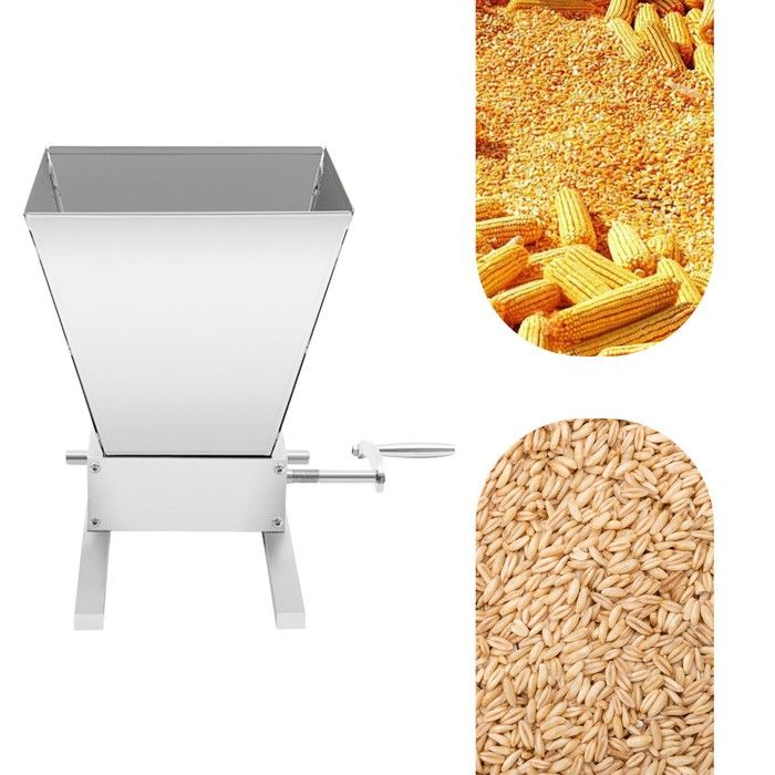 Meilleurs prix pour Moulin à céréales réglable - Moulin pour malt et maïs - Orge blé et autres grains