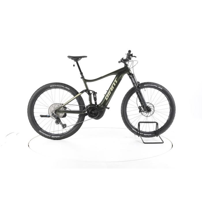 Vélo électrique - Giant Stance E+1 Pro - vert - VTT électrique tout suspendu - Giant 625 Wh Reconditionné Reconditionné - Giant reconditionné disponible sur Cdiscount Seconde Vie