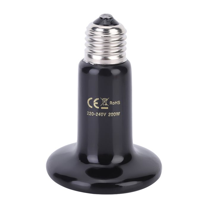 Lampe chauffante infrarouge en céramique E27 pour reptiles et animaux 220-240 V ACCESSOIRES FABRICATION MAISON