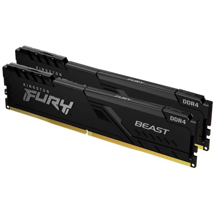 Mémoire RAM DDR4 DIMM Kingston 3200 MHz CL16 2 modules 1 35 V Pour PC de bureau