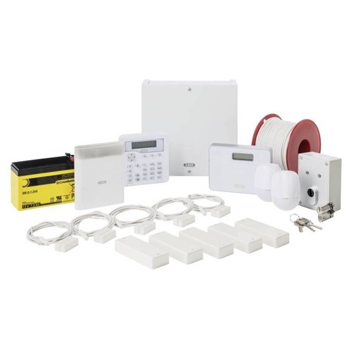 Kit système dalarme ABUS AZAA10300 Terxon SX Zones dalarme filaire 8 zones 1x zone anti-sabotage