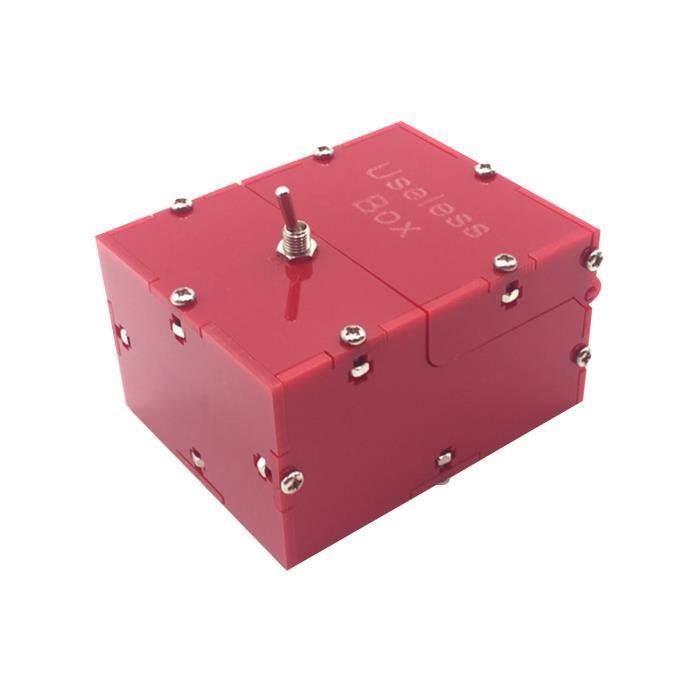 Jeu Tirer Pousser The Useless Box-New Gift Fun Electric Toy Box Tricky ...
