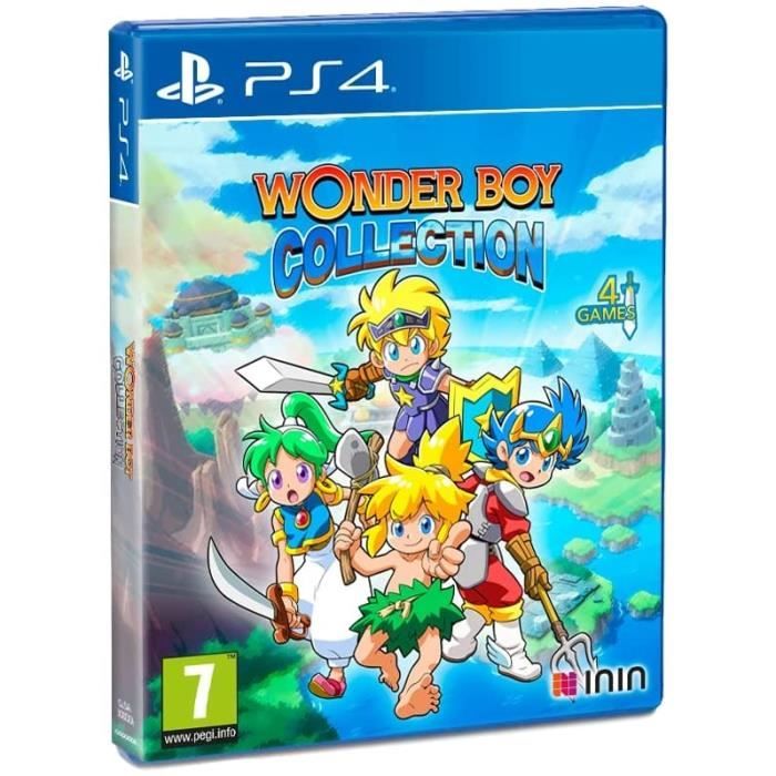 Collection de jeux Wonder Boy ININ Games Wonder Boy Collection Octobre 2021 1 joueur
