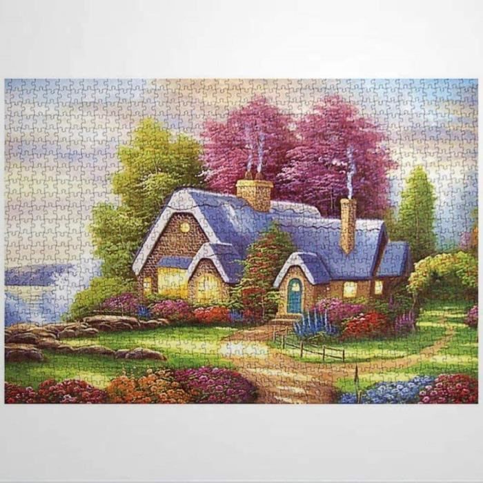 Puzzle 1000 Pièces Adulte - Panorama Conte De Fées Monument Européen - Casse-tête Classique