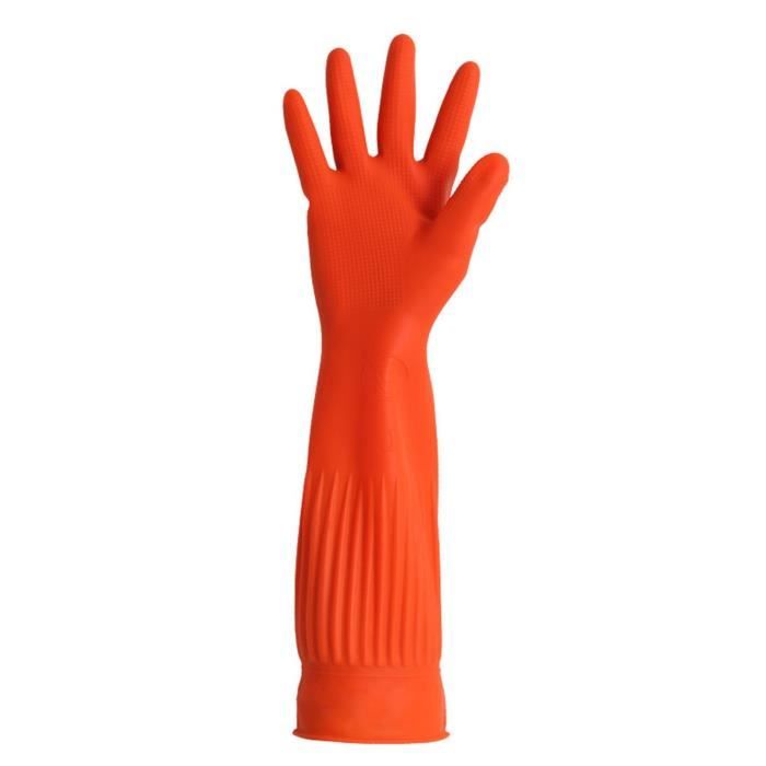COOLJOB Gants Vaisselle 3 Paires - Imperméables, Antidérapants, Parfumés (Rose, Vert, Violet)