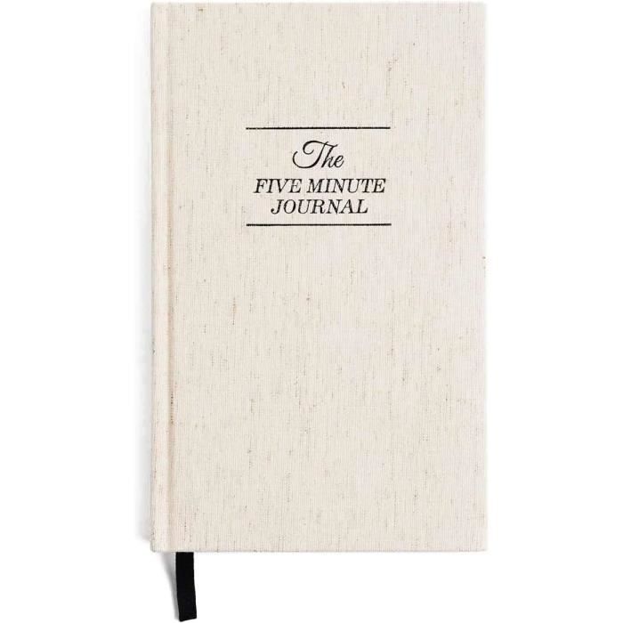 The Five Minute Journal - Original Daily Gratitude Journal For Happiness,  Mindfulness, And Reflection - Daily Affirmations [u9654] - Cdiscount  Beaux-Arts et Loisirs créatifs