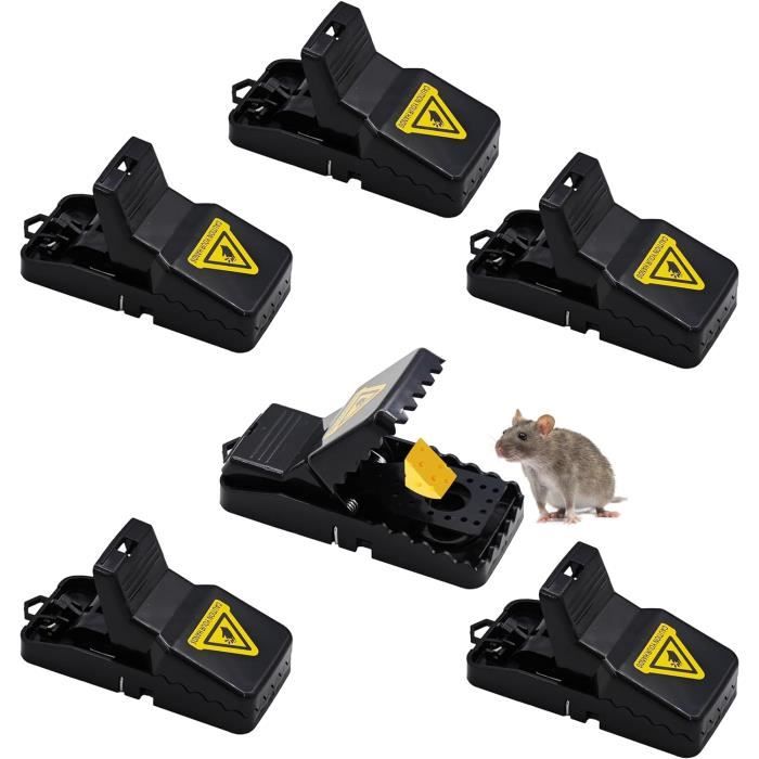 Piège à Souris/rats Réutilisable - Lot De 4, En Plastique Solide - Capture Rapide, Facile à Nettoyer, Pour Intérieur/extérieur