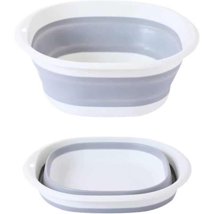 Toilette pliable Ripstop 10 litres ultra légère avec housse de camping