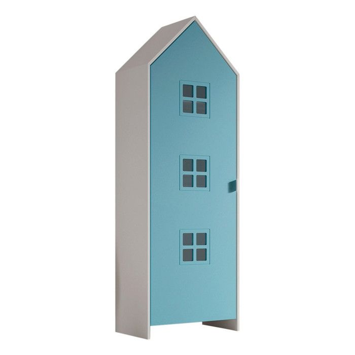 Armoire Enfant Maison Casami Bruges 171cm Bleu