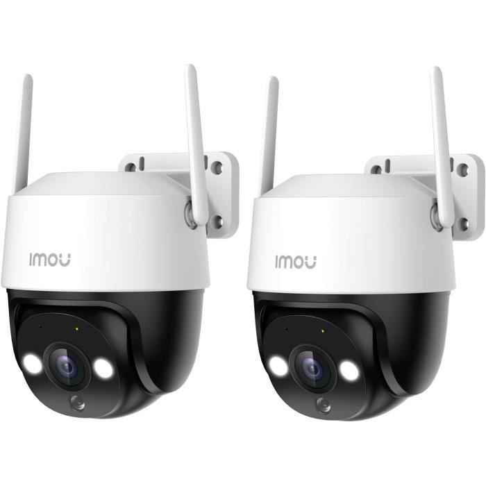 Imou 2K 3MP Caméra Surveillance WiFi Extérieure 360° Vision Nocturne Couleur 30M Détection des Personnes et Véhicules Suivi Intelligent Étanche IP66 WiFi 2.4GHz et Wi FI 6 Audio Bidirectionnel - vue 3