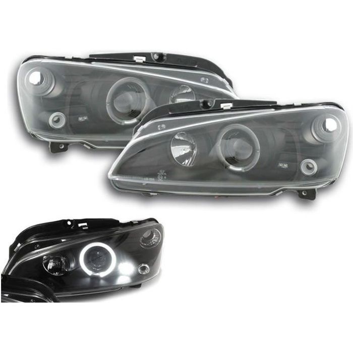 Phare Avant Droit H4 Pour Peugeot 107 (2005-2012) - Référence OEM 620674, Remplacement Direct, Transparent - 5
