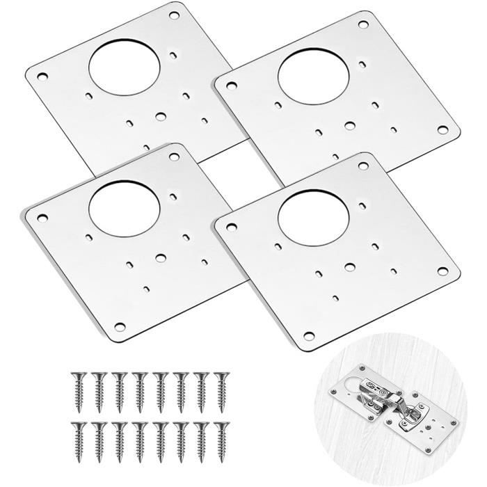 De Réparation deCharnièrede Porte D'armoire avec Trou, Support pour