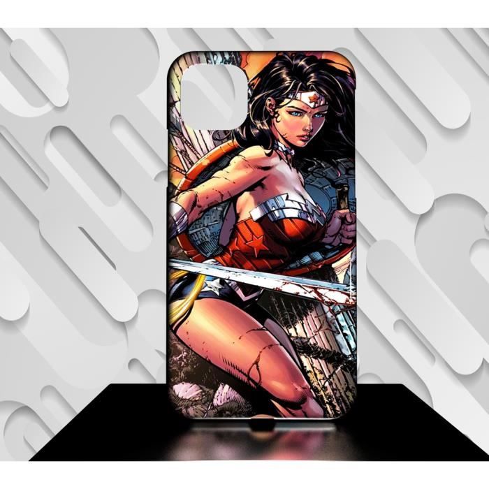 قهوة الغضا Coque compatible pour Iphone 12 WONDER WOMAN COMICS 07 - Cdiscount ... coque iphone xs Wonder Women Comic