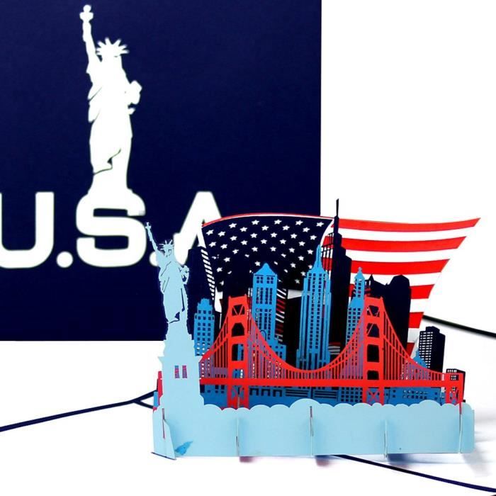 Carte Pop Up Usa Stars Stripes 3d Carte De Vœux De Souvenir Carte D Anniversaire De Voyage De Bons D Stadter Eise New Y Cdiscount Beaux Arts Et Loisirs Creatifs Carte Pop Up Usa Stars Stripes 3d Carte De Vœux De Souvenir Carte D Anniversaire De Voyage De Bons D Stadter Eise New Y Cdiscount Beaux Arts Et Loisirs Creatifs