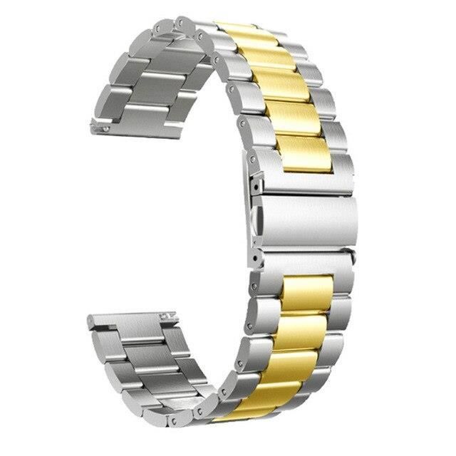 Gold and silver watch band discount