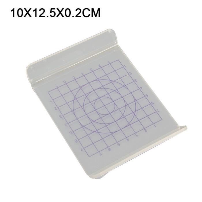 Lot De 2 Outils Acrylique Pour Argile - Rouleau Massif Et Plaque Transparente - Antiadhésif, Facile à Nettoyer