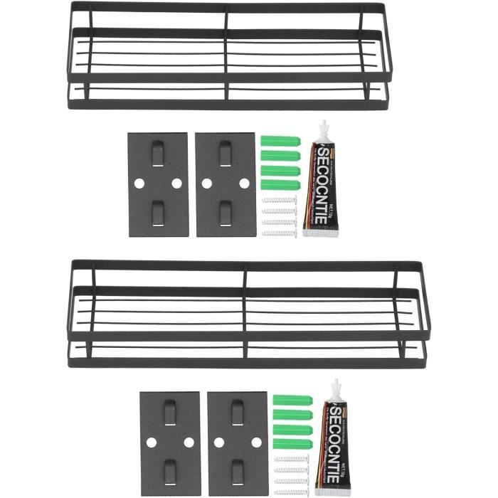 Tbest étagère De Salle De Bain Étagère à épices De Cuisine Organisateur