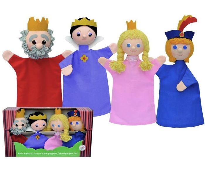Marionnette Fabriquée République Tchèque Moravská ústredna 22207A Logo Clown 28 Cm, Marionnettes à Main, Multicolore, 28 Cm Jouet écologique Fabriqué République Tchèque