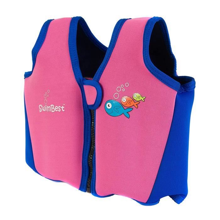 Gilet De Securite Piscine Enfant Gilet De Sauvetage Piscine Natation Enfants 3 4 Ans Fille Cdiscount Jeux Jouets