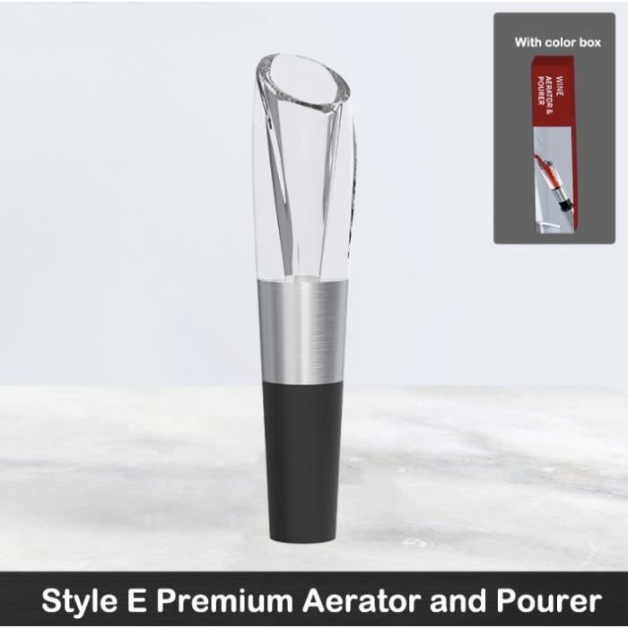 Decanteur Aérateur À Vin, Bec Verseur À Vin Anti-Goutte, Décantation