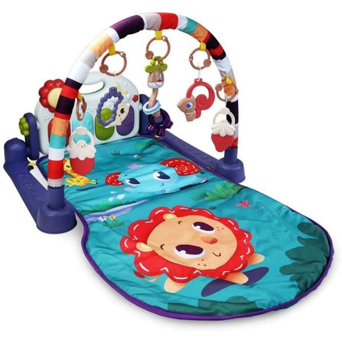 Dapeng Tapis D Eveil Pour Bebe Tapis D Eveil Avec Arches De Jeu Et Jouets Amovibles Baby Gym Jeu De Cerveau Des La Naissance 621 Cdiscount Puericulture Eveil Bebe