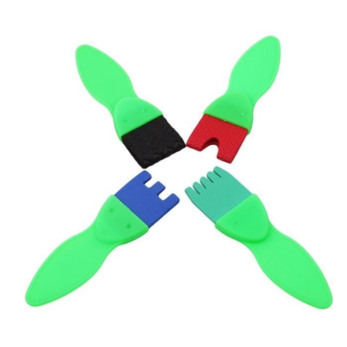 Toyvian 8 Pinceaux à Gratter – Set Outils Peinture Créative Pour Enfants – Activité Maternelle Et Dessin