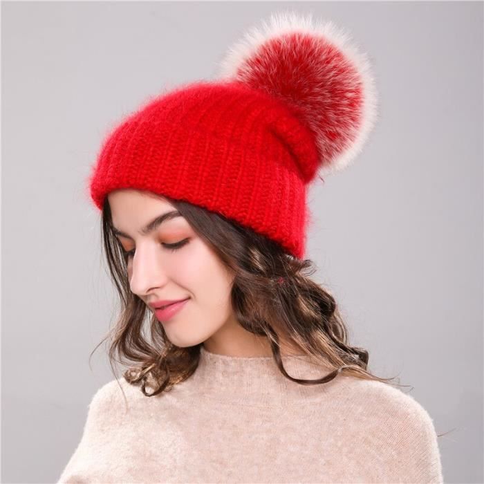 VIVISENCE Bonnet Pour Femme Automne Et Hiver Classique Et