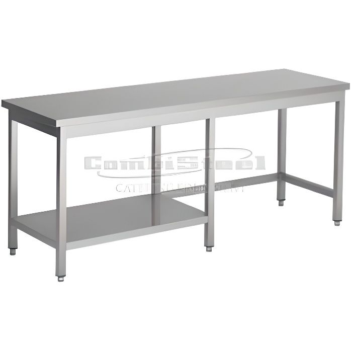 800 PLAN DE TRAVAIL 2 ÉTAGÈRES 800 - 7812.0337 - COMBISTEEL