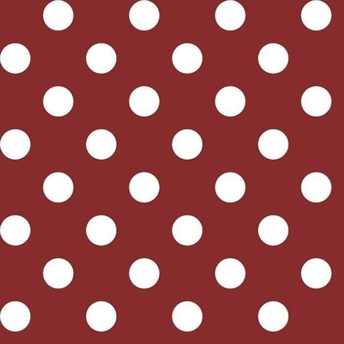 D-C-TABLE - Nappe ovale manhattan venita rouge 150x250cm