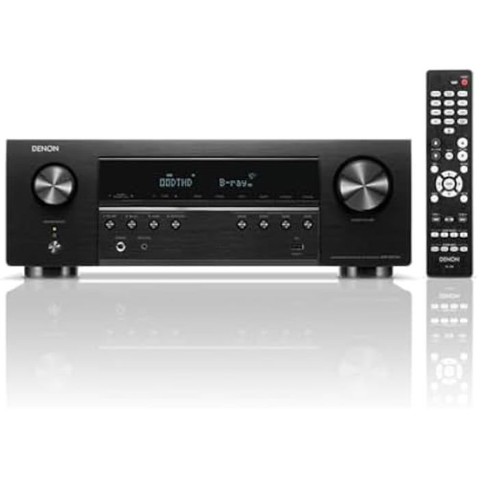 Récepteur AV - DENON - AVR-S670H - 5.2ch - 140W - 8K