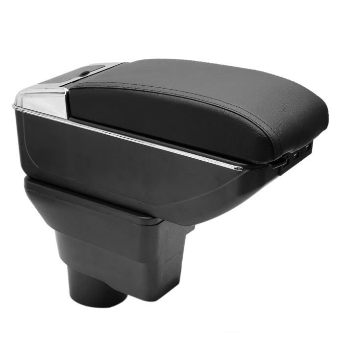 Boîte D'accoudoir Central Avec Porte-gobelet Pour Smart Fortwo/Forfour 453 (2015-2019) - Rangement Supplémentaire
