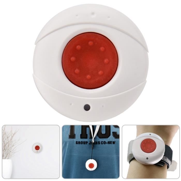 Bouton d'alarme d'urgence SOS sans fil, 43... – Grandado