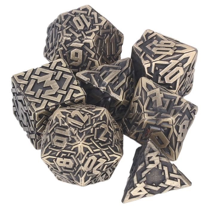 Lot De 10 Dés à 6 Faces - COLAXI - Dés De Jeu De Fête 16 Mm - Acrylique