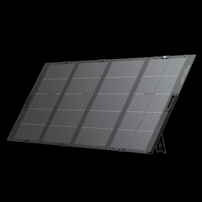 Panneau solaire portable - ECOFLOW - 400 W - Rendement jusqu’à 25 % - 393 V - Etanchéité IP68 - Connecteur XT60