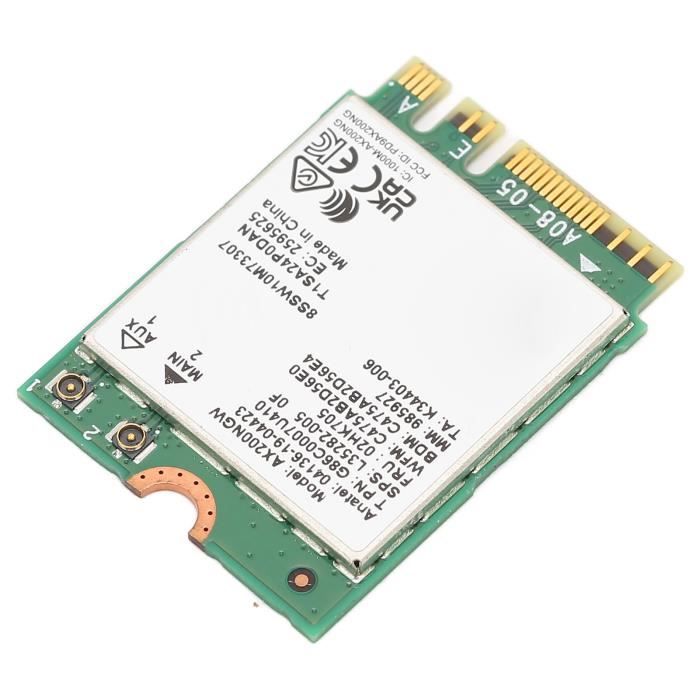 Carte Wifi WiFi6E MT7902 AW-XB552NF 2.4/5/6Ghz Adaptateur