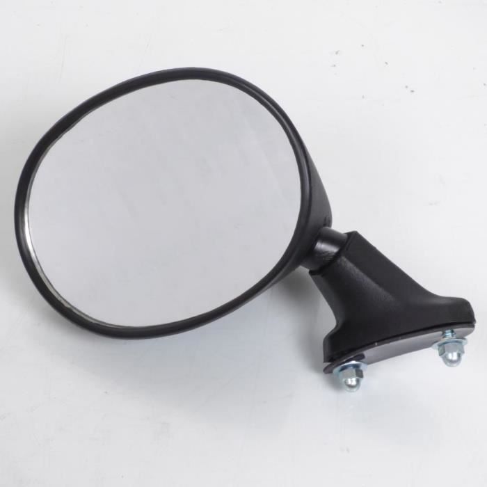 Rétroviseurs Noirs M10 Pour Moto Honda NX650, XL600R, Transalp - Miroirs Plats Et Réglables à Main