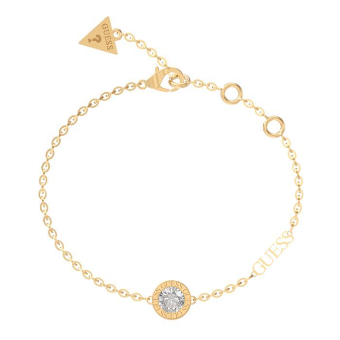 GUESS Bracelet or pour femme - Color My Day Clear Charm Bracelet S 198632